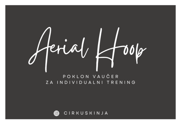 vaučer za aerial hoop trening