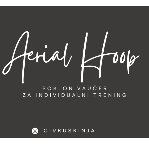 vaučer za aerial hoop trening